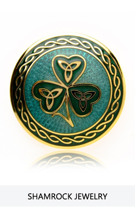 Irish Shamrock Jewelry
